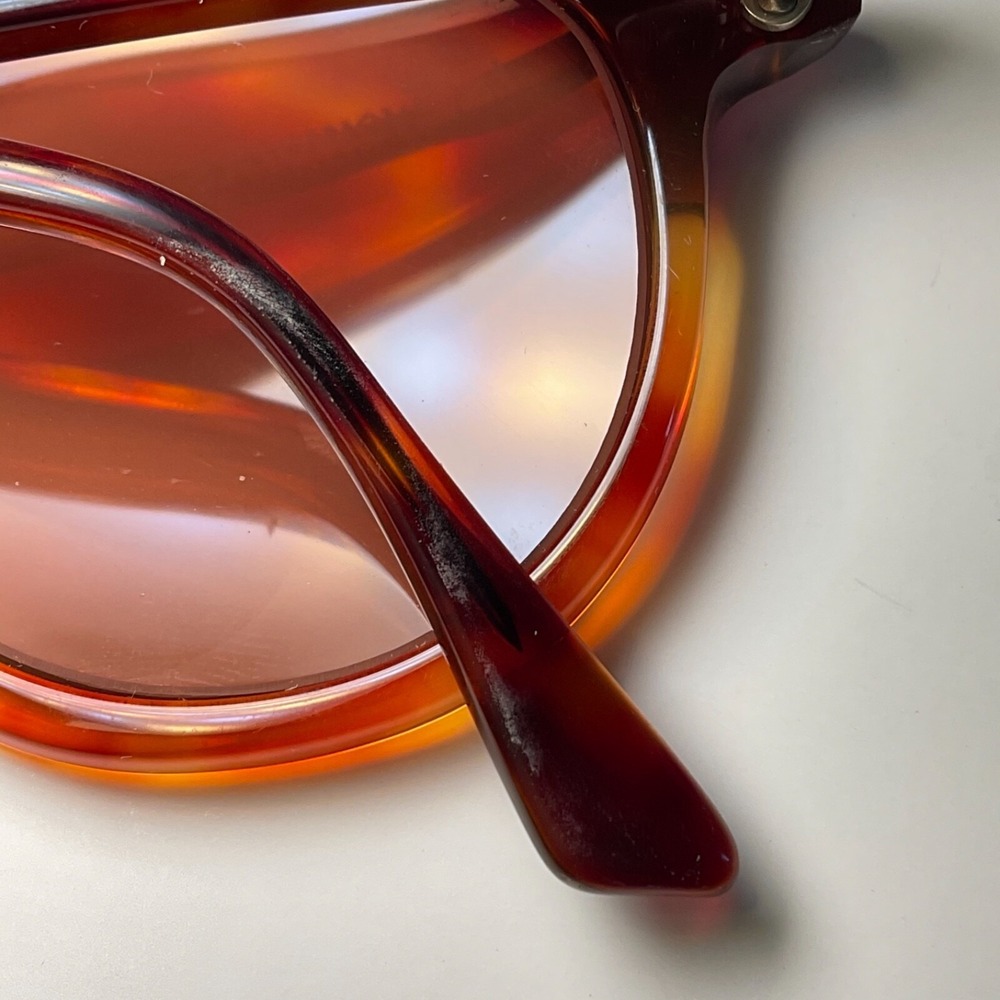 L.A. Eyeworks Vtg Sunglasses 123 104 Round Tortoiseshell Brown Frames Only - Picture 11 of 13